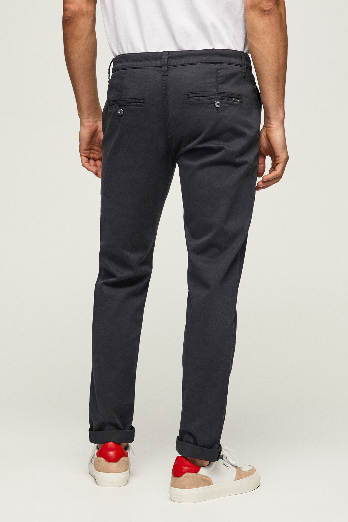 Calça chino slim Charly
