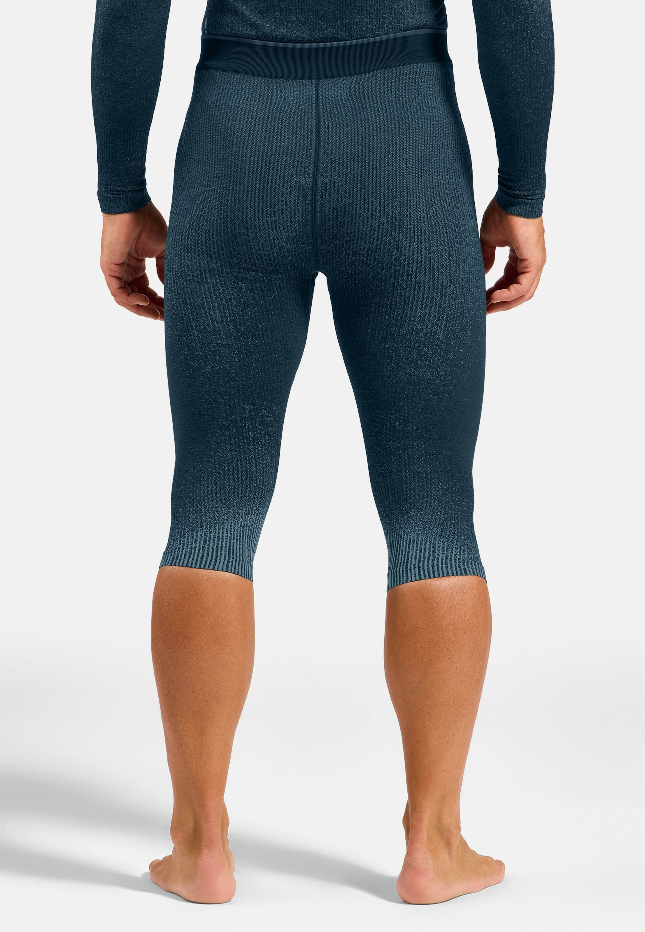 Blackcomb Base Layer 3/4 Tights in provincial blue