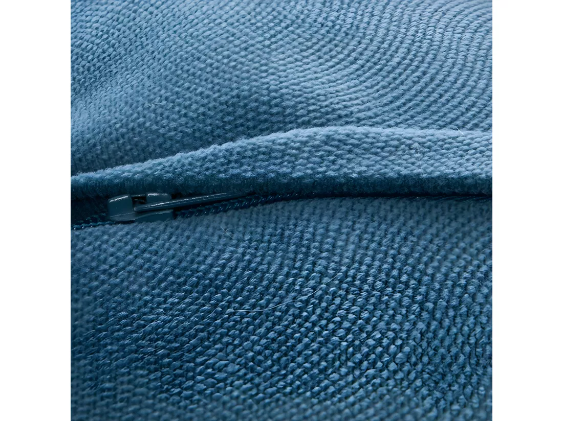 Coussin déhoussable Bleu 45 x 45 cm