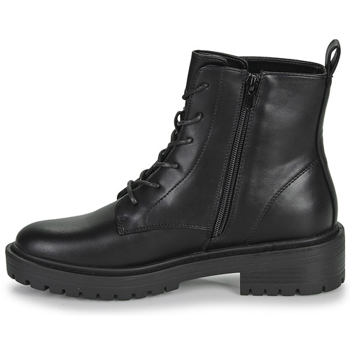 Only - ONLBOLD-17 PU LACE UP BOOT - Noir