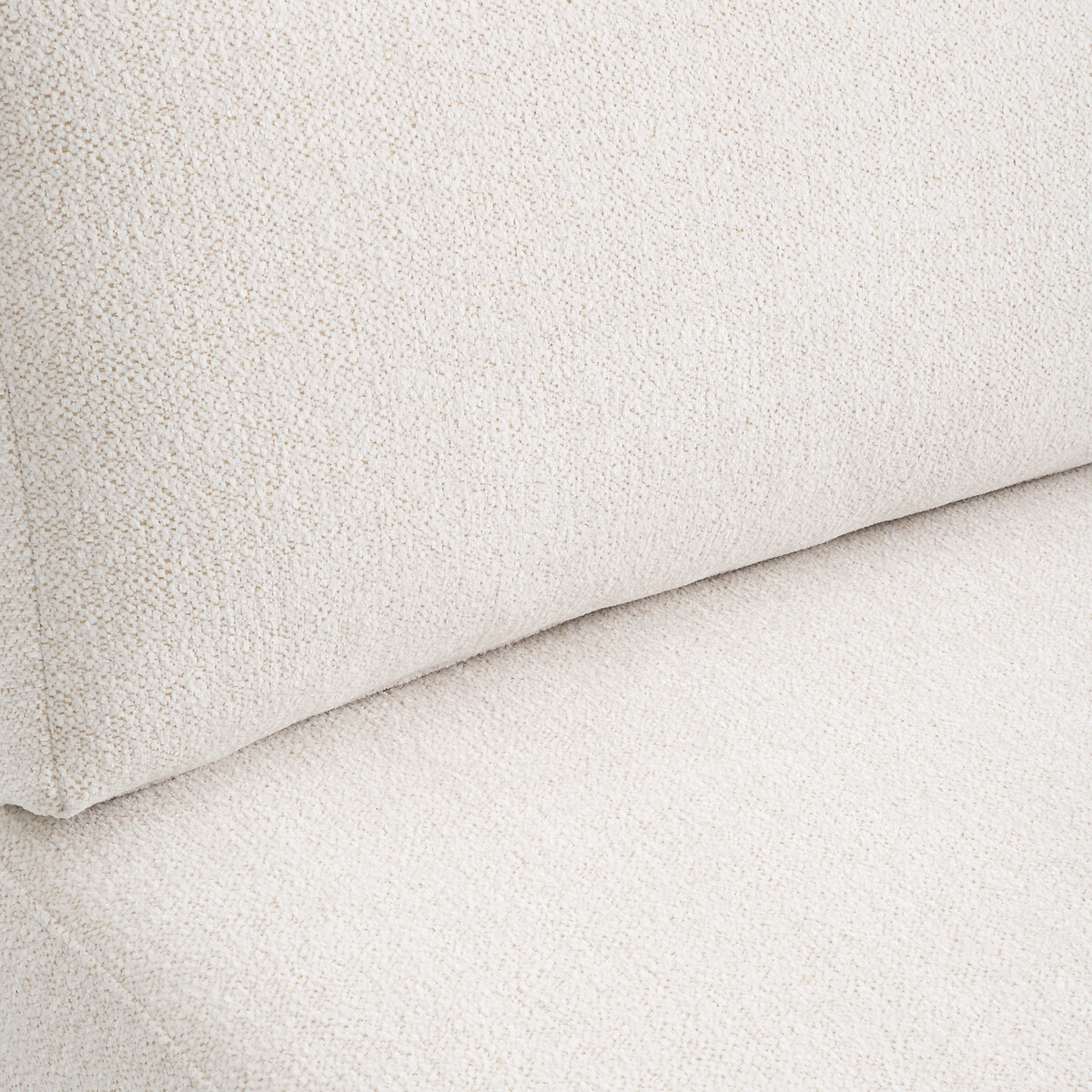 LA REDOUTE INTERIEURS<br>Banco modular de getextureerde stof, Monica