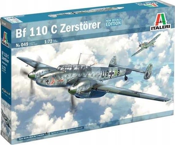 Italeri modellsett BF-110C Zerstorer 1/72