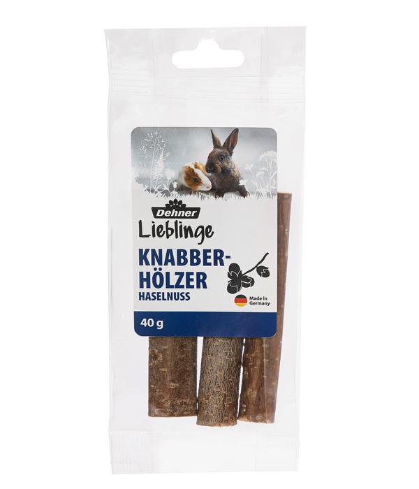 Dehner Lieblinge Knabber-Hölzer Haselnuss, 40