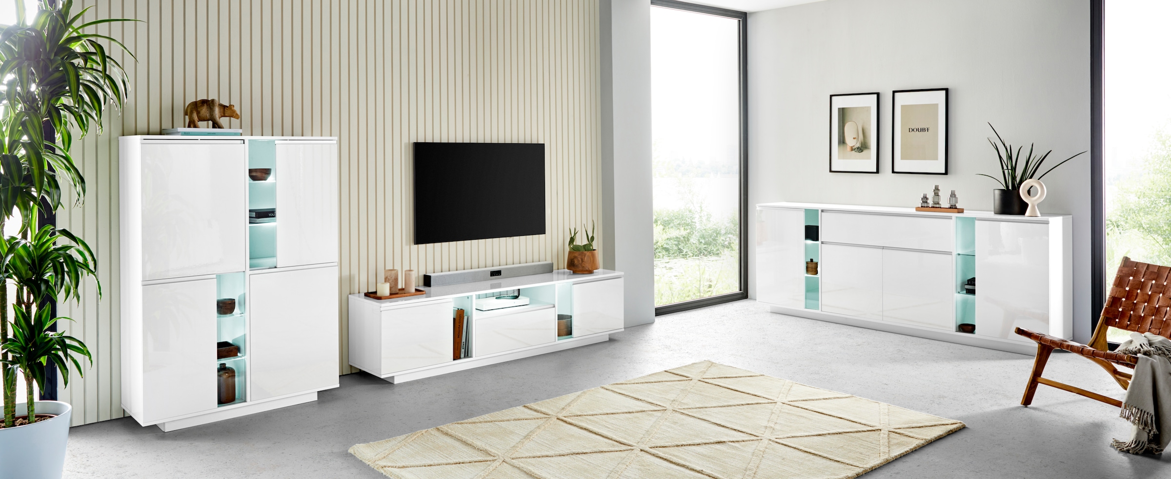 INOSIGN Lowboard »ElegantTV-Board, TV-Schrank« Breite ca. 180 cm