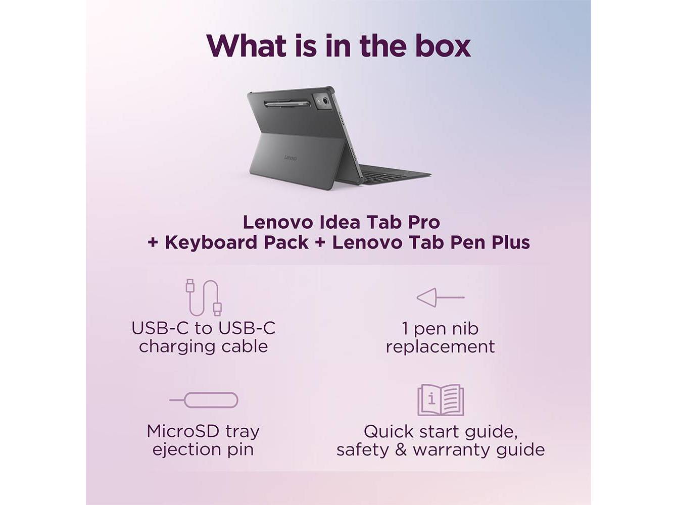 TABLET LENOVO PEN KEYB CINZA PRO 12.7\