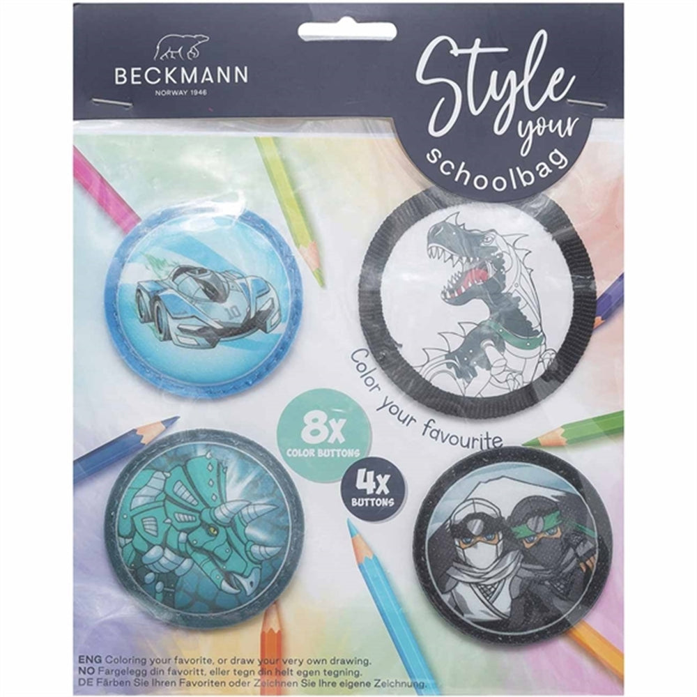 Køb Beckmann Buttons Black