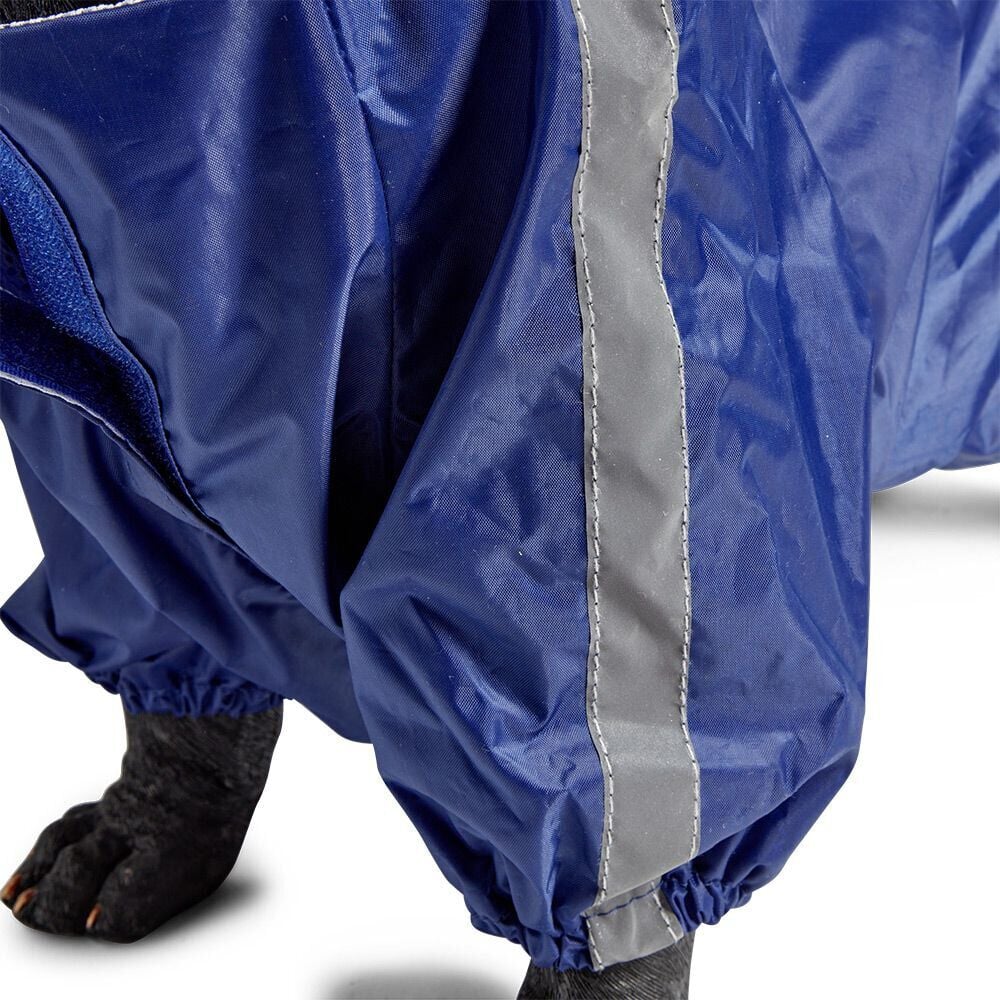 Manteau pour chien imperméable bleu - Taille M