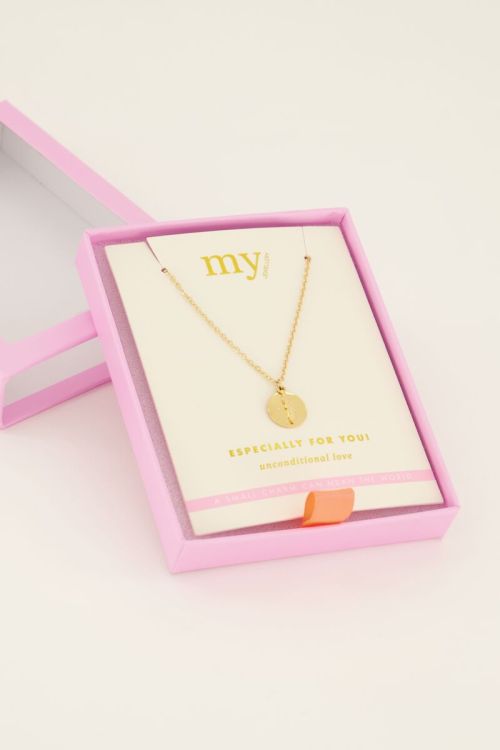 Ketting met bedel believe