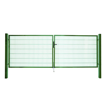 Dubbele poort Roma/Milano groen 2x 100x200 cm