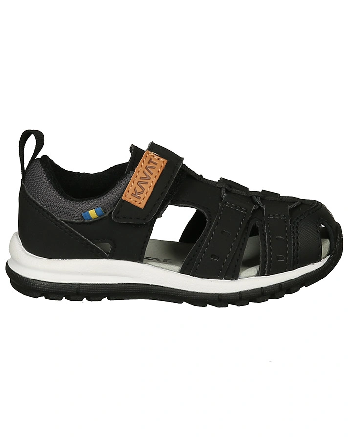 Klett-Sandalen TOBO TX  SPORTY mit Zehenschutz in schwarz