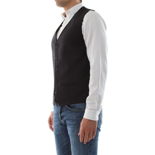 Jack & Jones - 12141110 SOLARIS WAISTCOAT-BLACK Negro