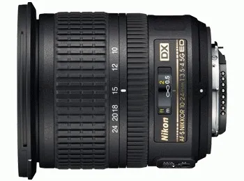 Nikon Nikkor AF-S DX 10-24mm f/3.5-4.5G ED vidvinkelobjektiv