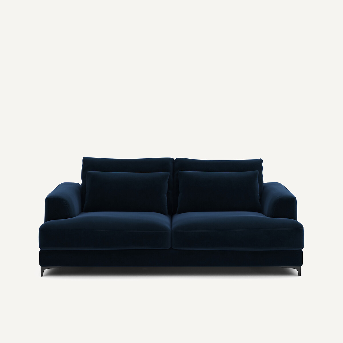 AM.PM<br>Sofá-cama de 3 lugares em veludo, Marsile