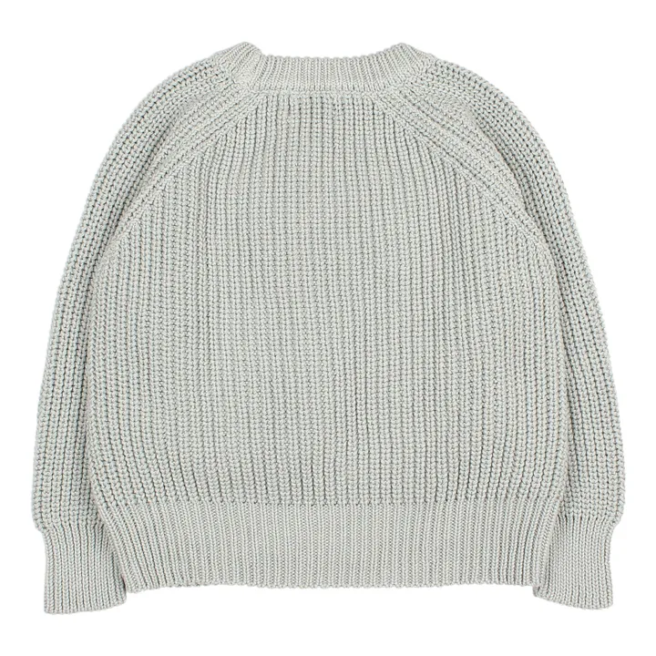 Búho Pull Coton Bio | Gris clair