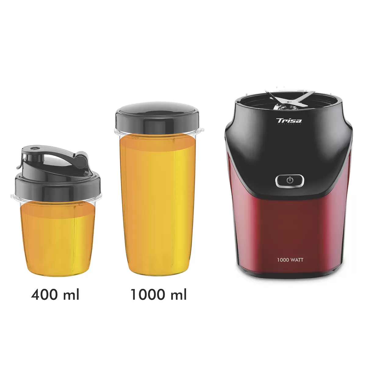Standmixer Nutri Blender Energy Boost Rot