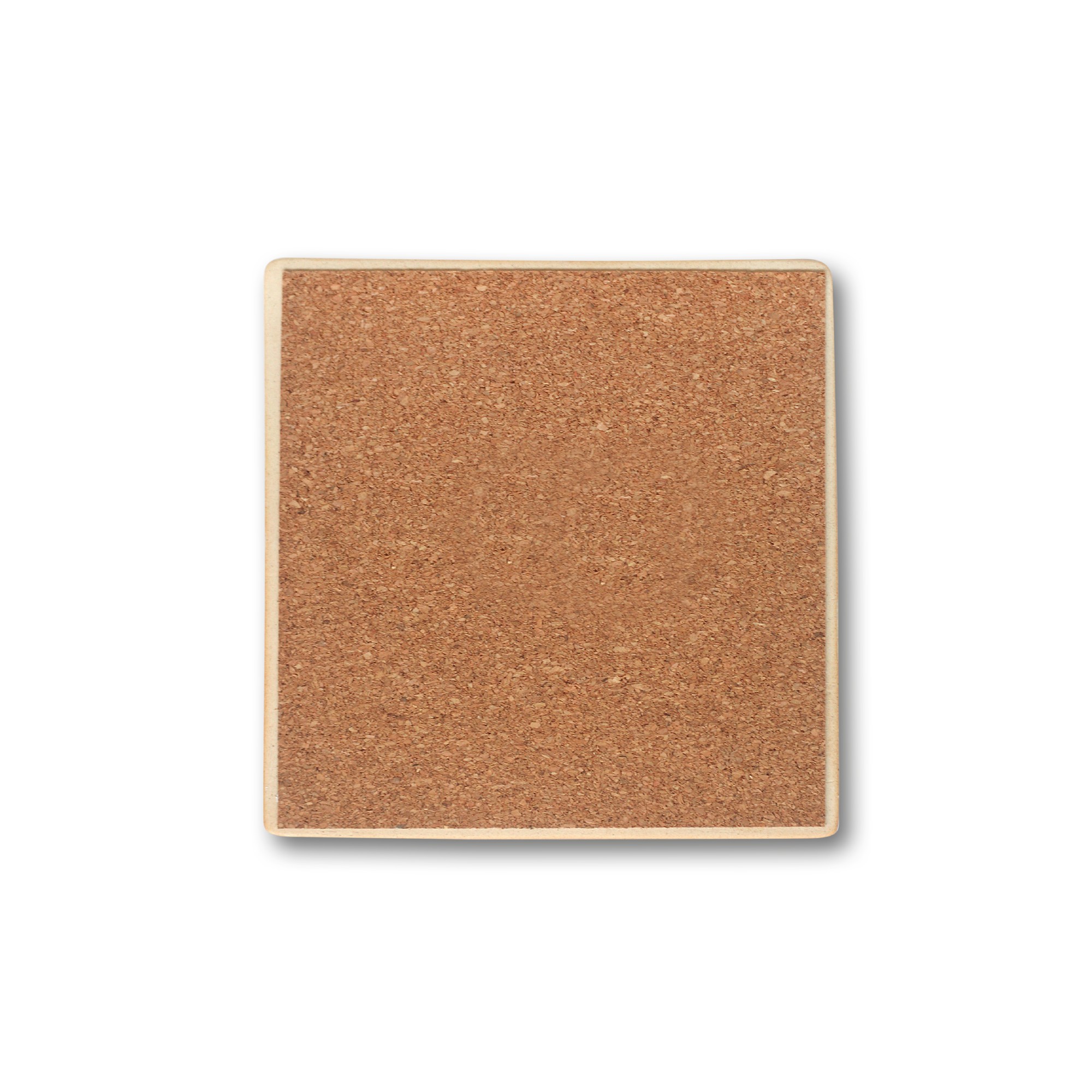 Steingutuntersetzer 'Ornament', blau, L 10 cm, B 10 cm, H 1 cm zu 5,00