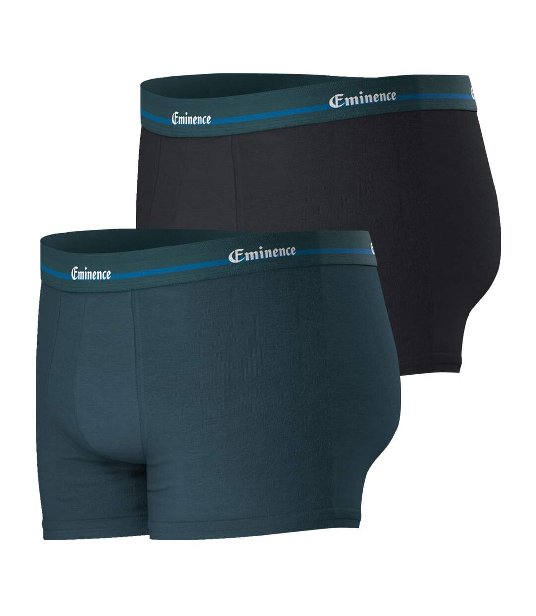 Lot de 2 boxers homme coton stretch