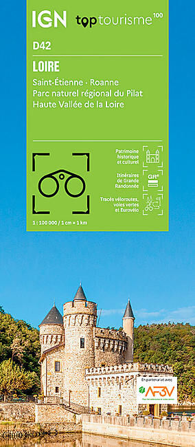 IGN - LOIRE D42 TOP TOURISME 100 IGN