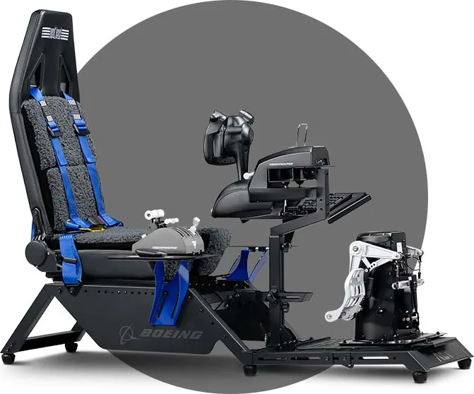 Next Level Racing Flight Simulator Boeing Commercial Edition Sièges simulation gaming