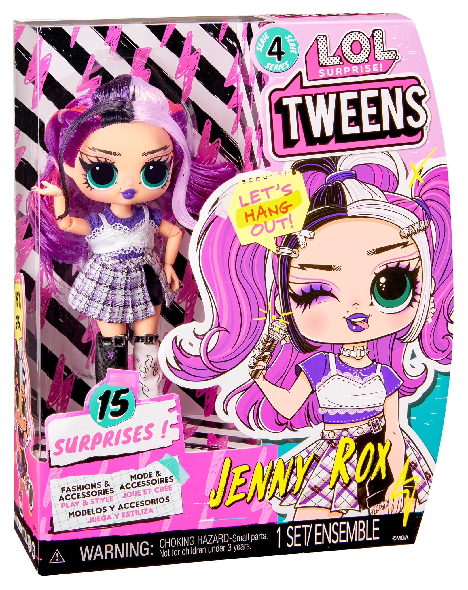 Fashionpuppe TWEENS S4 DOLL - JENNY ROX