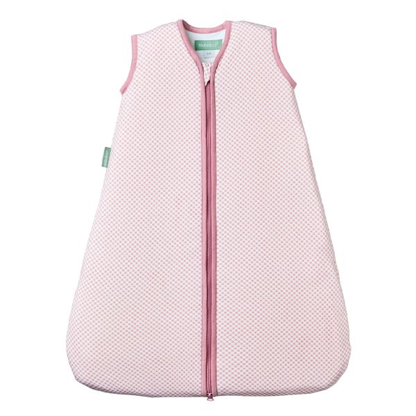 Molis&co Saco de Dormir para Bebê 0-6 Meses- Vichy Pink Tog 1