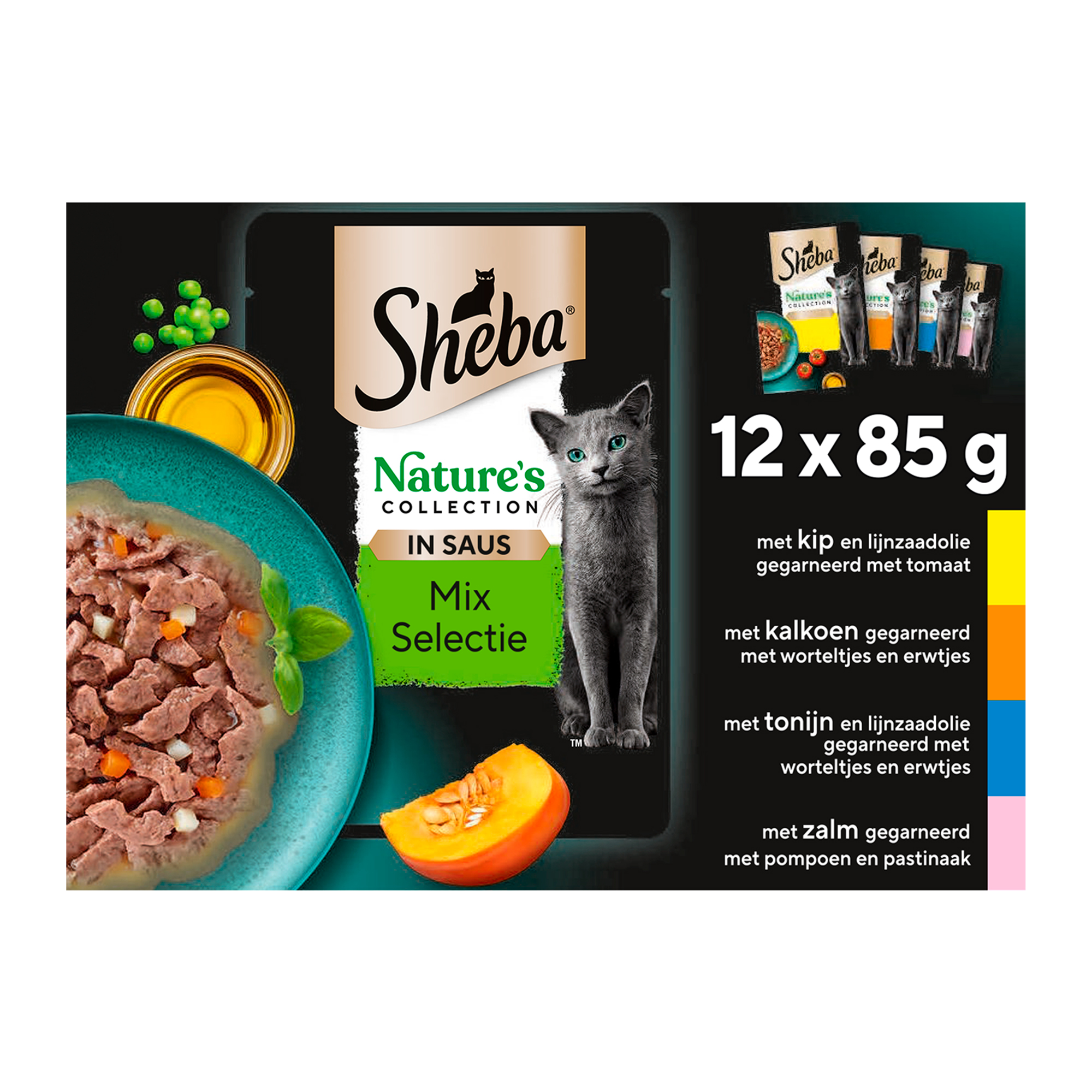 Sheba Natures Collection in saus - Maaltijdzakje