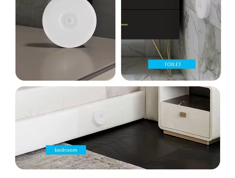 HOMTEC - USB oplaadbare magnetische nachtlamp / sensor afstandsbediening / set (verschillende ontwerpen)
