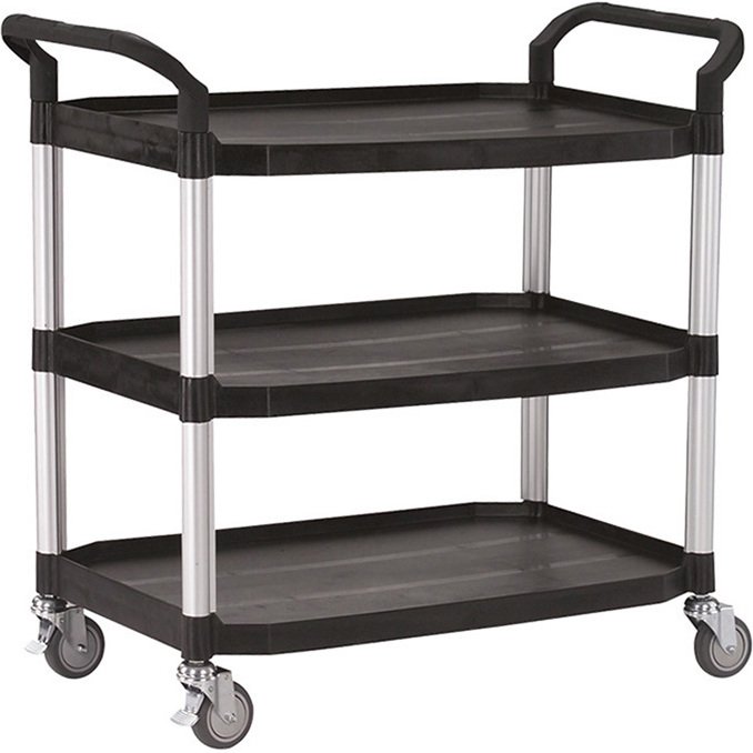 Servante polyvalente 250 kg 2 grands plateaux