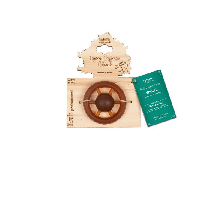 Brinquedo grande para cães com roda de fricção que retorna