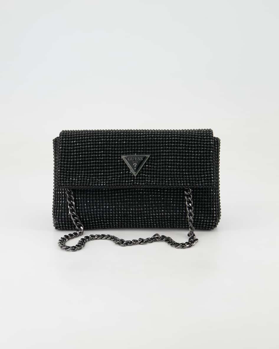Guess Zalina Flap Clutch Clutch in Schwarz
