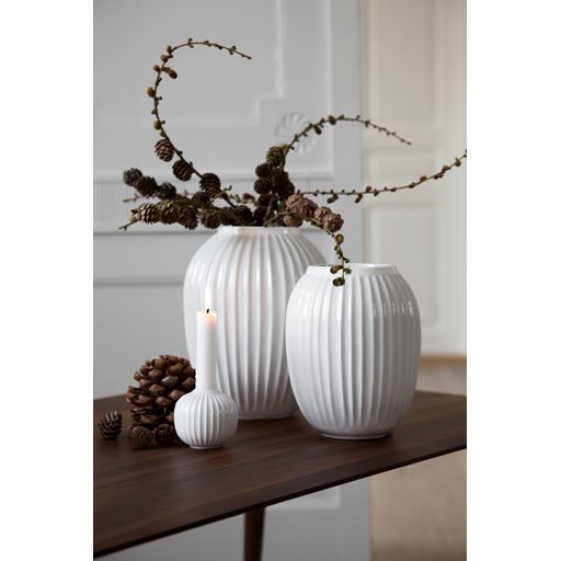 Kähler Hammershøi Vase, Hvid, 25 cm