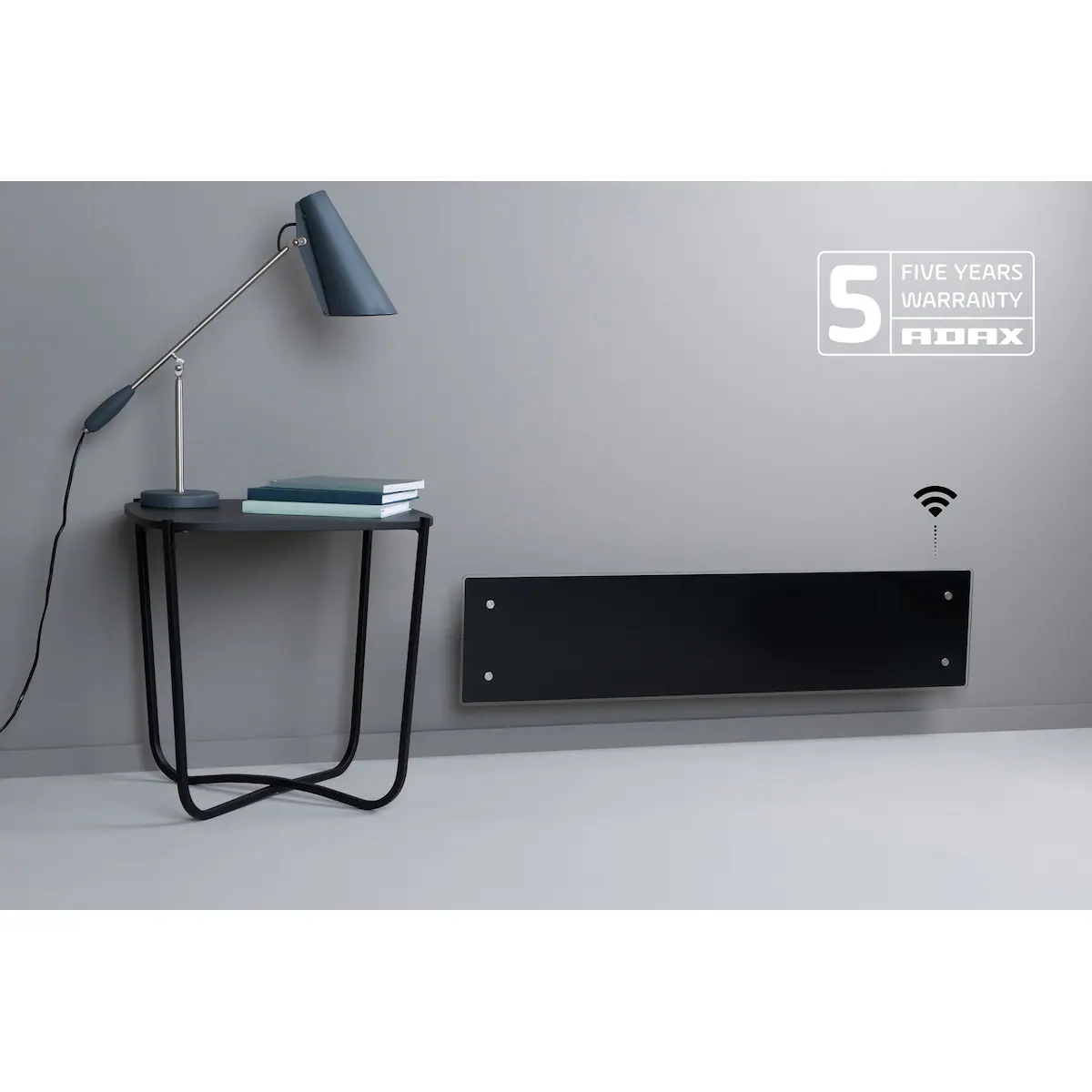 Adax Clea listovn med WiFi L 06 (sort)