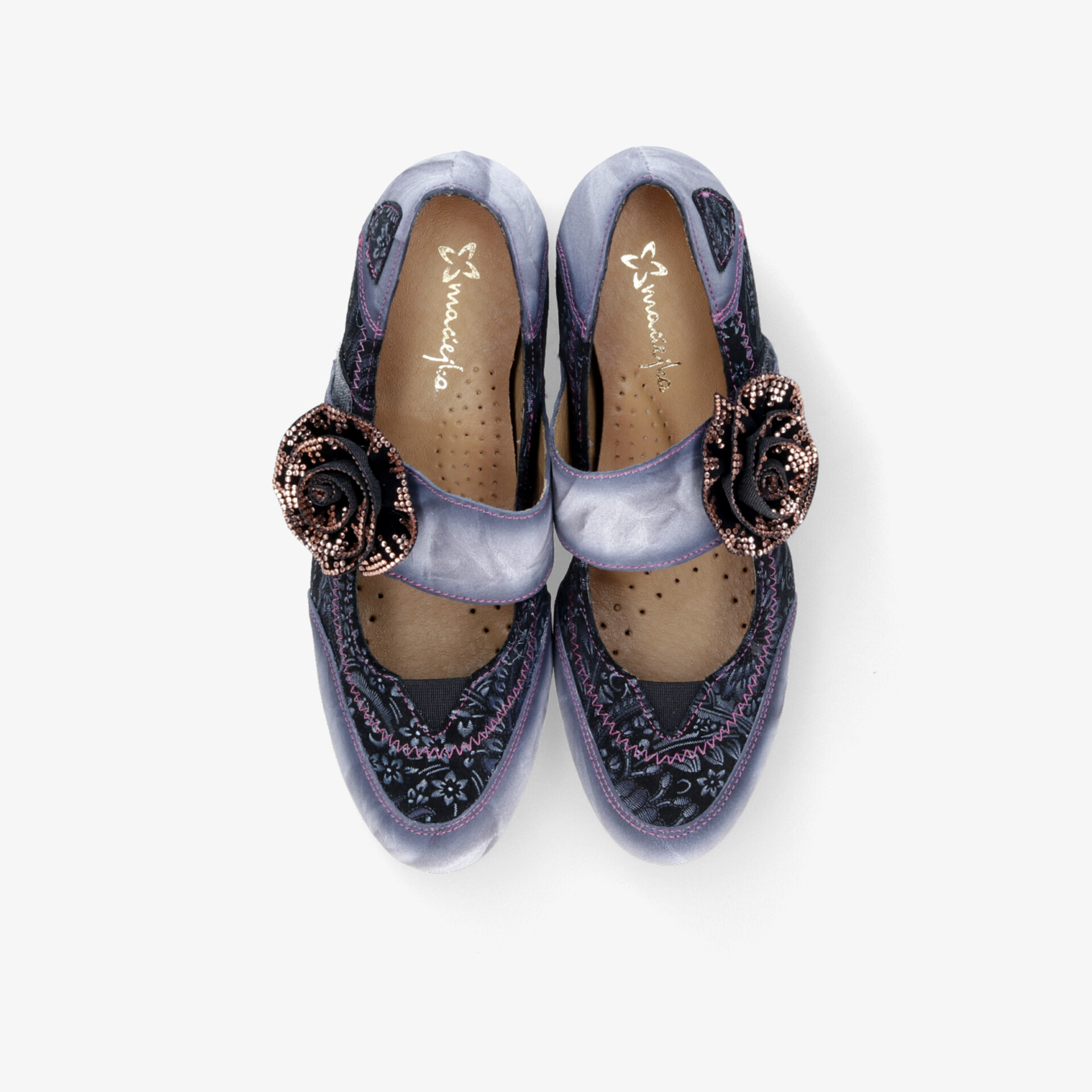 maciejka Damen Pumps grau