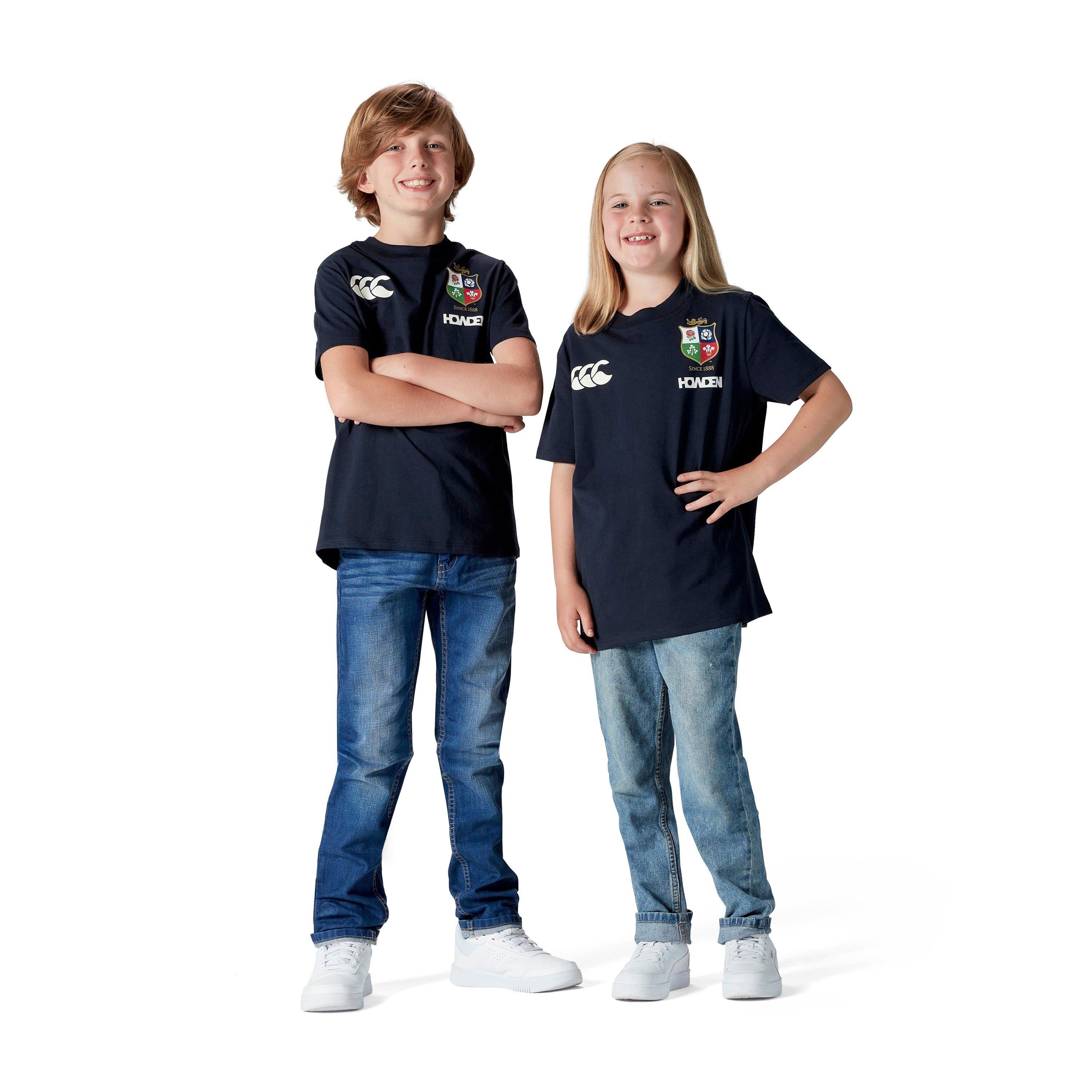 Canterbury British and Irish Lions 2024 Cotton T Shirt Juniors