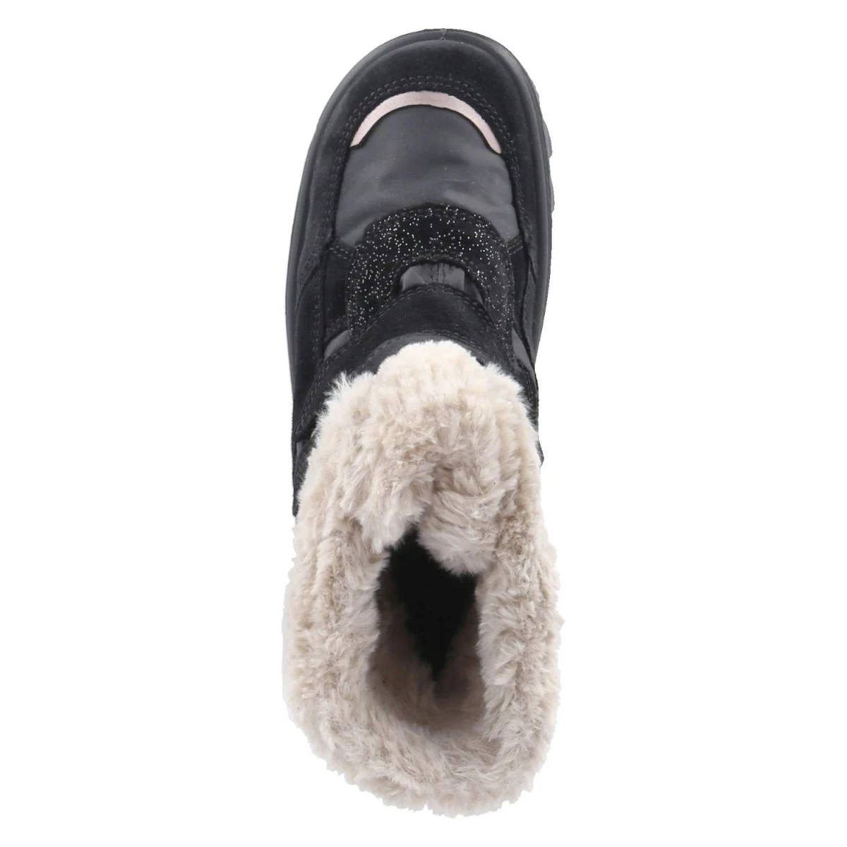 SuperfitWinterstiefel  FLAVIA - SCHWARZ/BEIGE