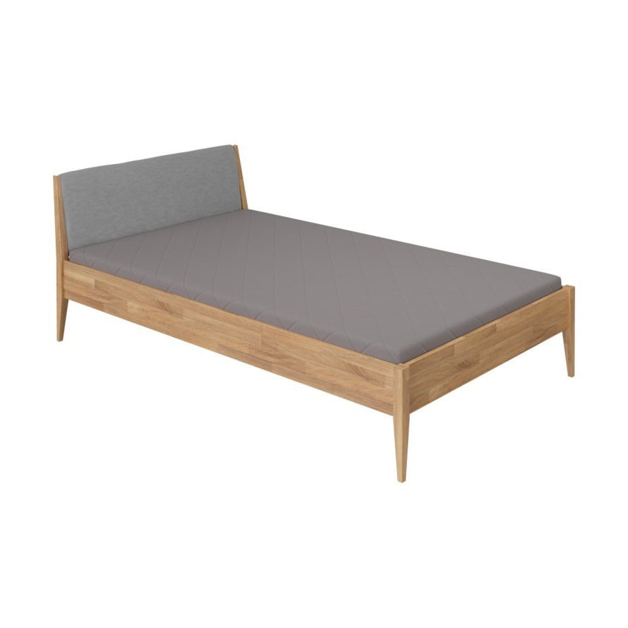 PAIDI Bett STEN 120 x 200 cm braun/ grau