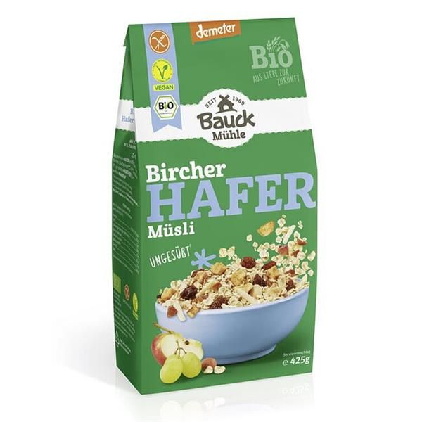Muesli Aveia Bircher Bio Sem Glúten