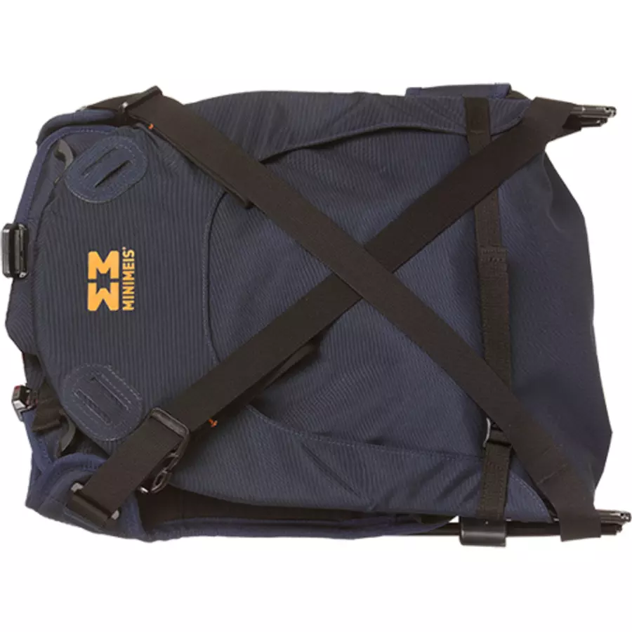 MINIMEIS Schultertrage G4 Blau Schwarz