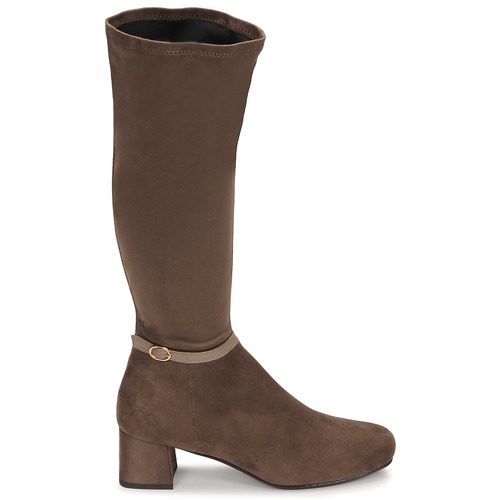 JB Martin - ANNA - TOILE SUEDE STRETCH TAUPE