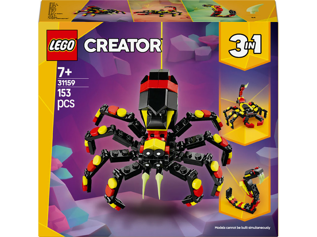 ARANHA SURPREENDENTE LEGO CREATOR