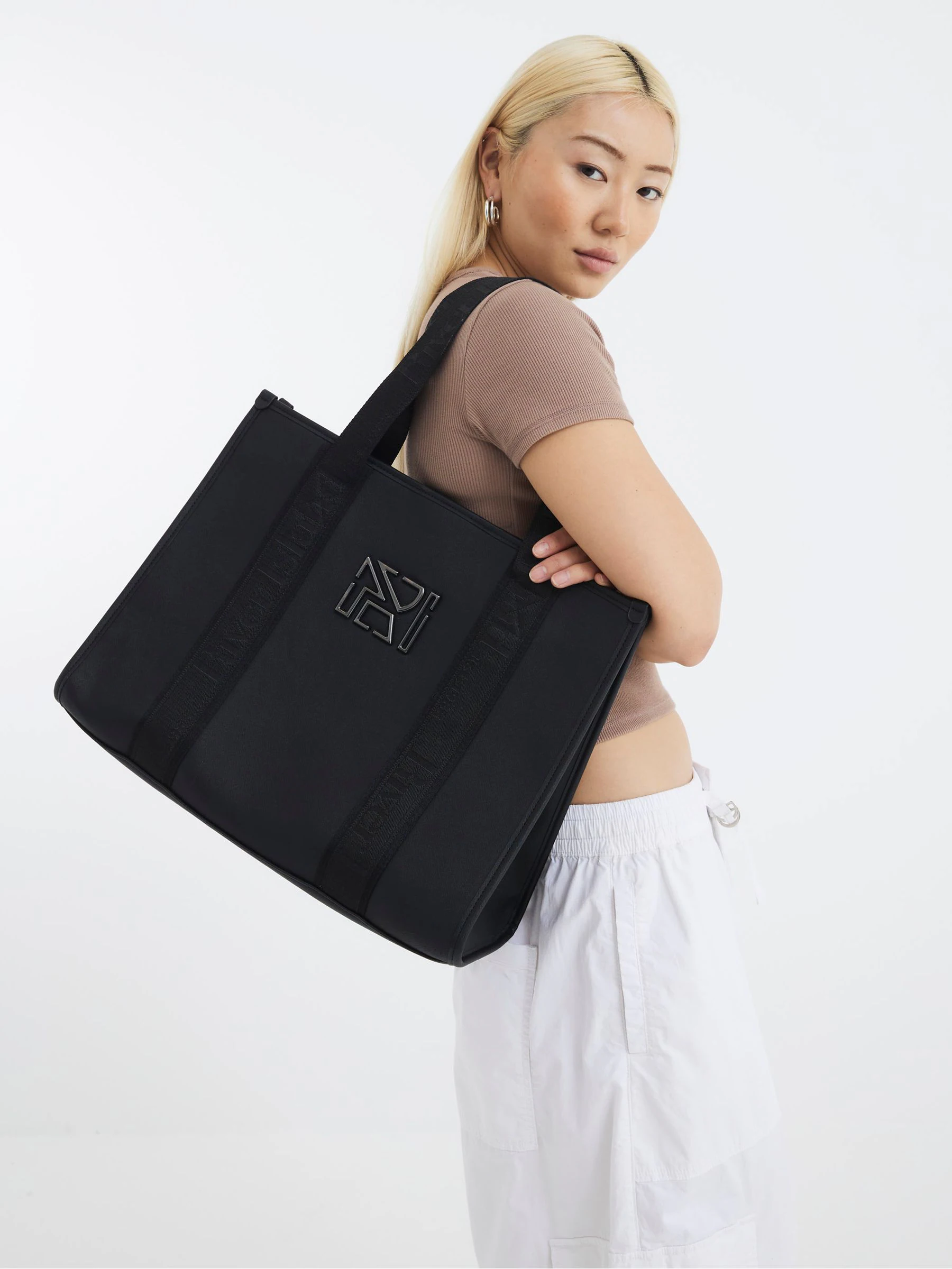 River Island Webbing Shopper Bag