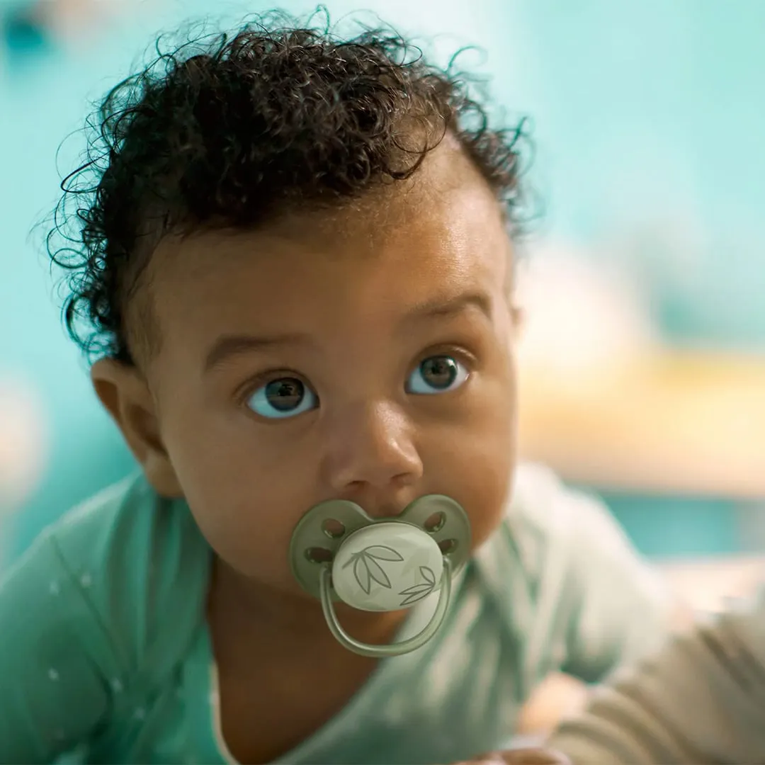 Philips Avent Suce Ultra Douce 0-6 mois Toucan  Feuilles Vertes (2)