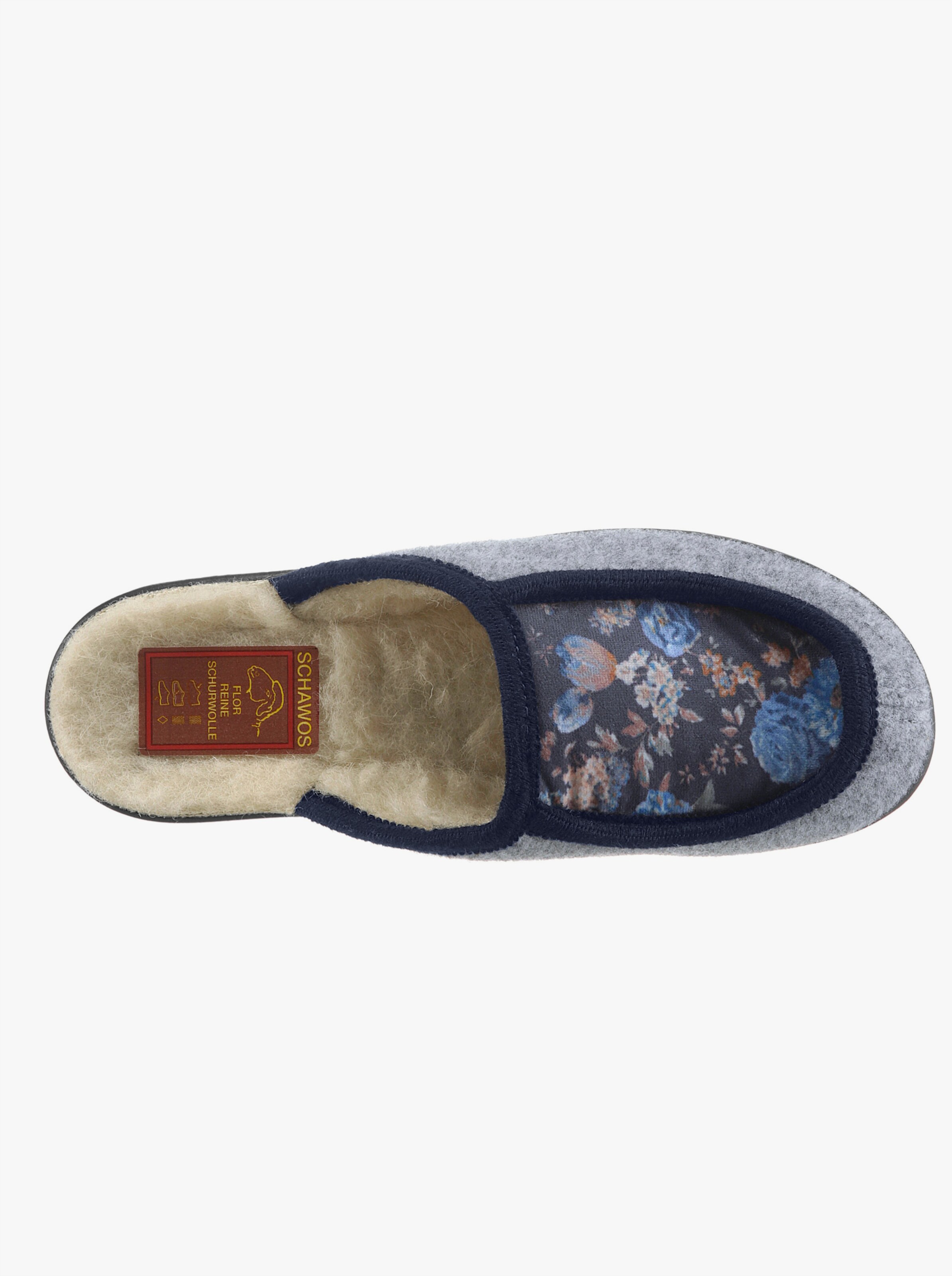 Pantoffel gefüttert