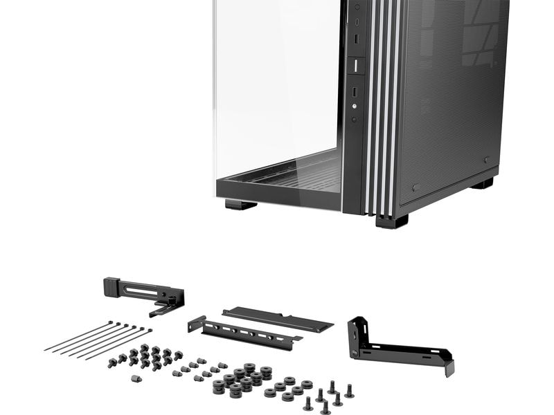 be quiet! PC-Gehäuse Light Base 600 LX Schwarz Vielseitig einsetzbarer Midi-Tower mit Sichtfenster