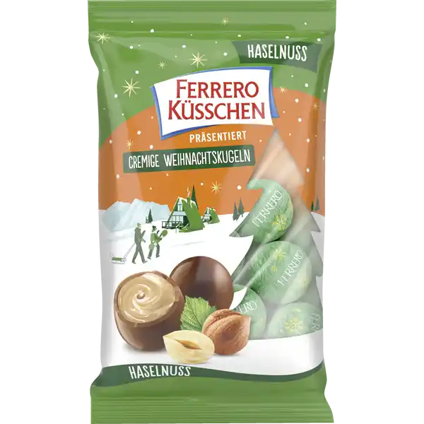Cremige Weihnachtskugeln Haselnuss