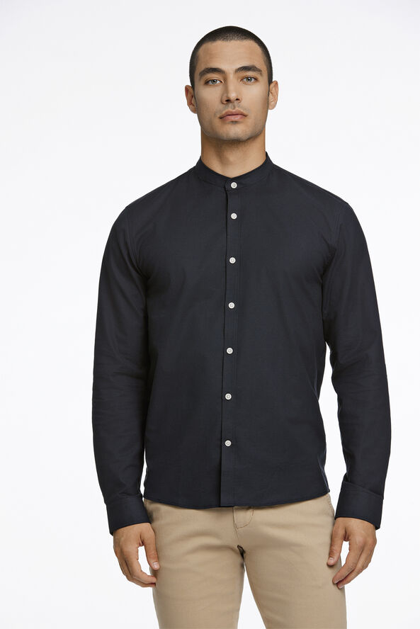Lindbergh Oxford skjorte Sort