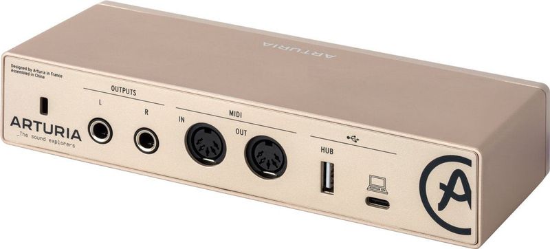 Arturia MiniFuse 2 - USB Audio Interface - Champagne