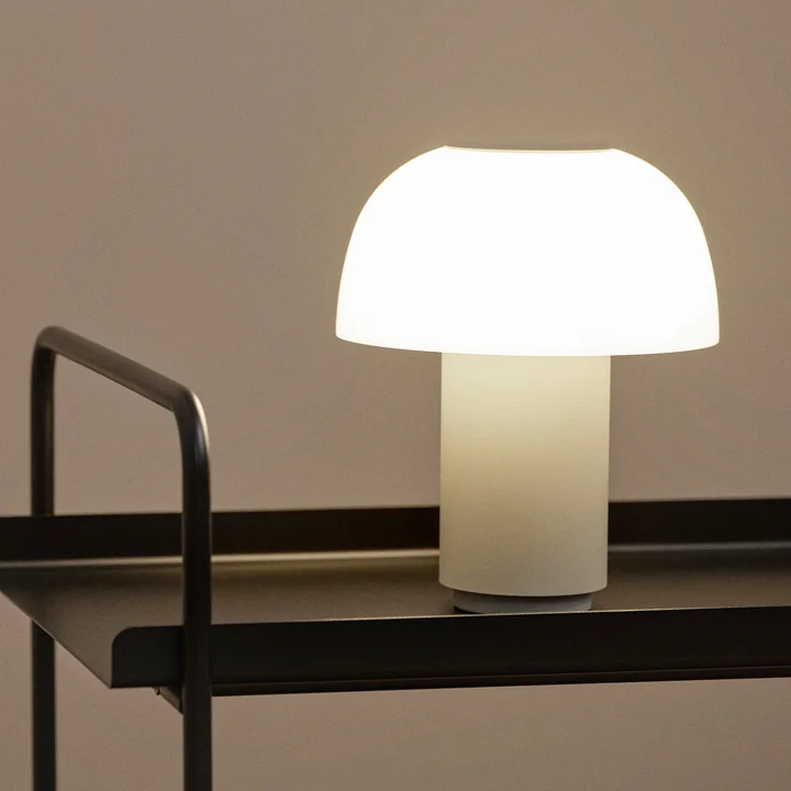 Zone Denmark - Harvest Moon LED Akku-Leuchte, 22 cm, warm grey