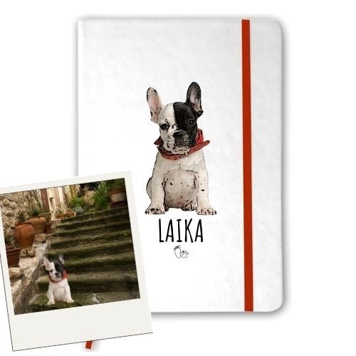 Caderno A5 personalizável, branco
