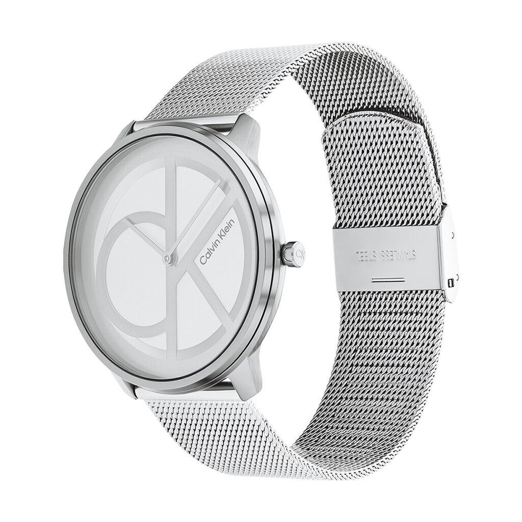 Montre Calvin Klein Iconic Mesh Argent